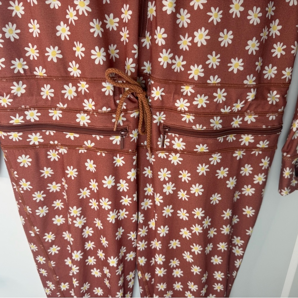 Airblaster Ninja Suit - Rust Daisy XL bodysuit - Picture 3 of 8